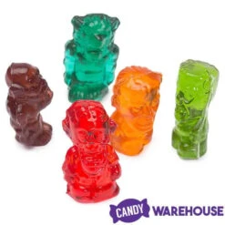 3D Gummy Monsters Candy Bags: 10-Piece Set -Candy Promotion Store 3d gummy monsters candy bags 10 piece set candy warehouse 4
