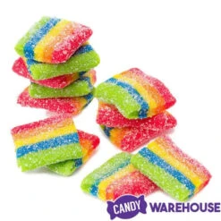 AirHeads Xtremes Bites Mini Sour Candy Belts - Rainbow Berry: 30-Ounce Bag -Candy Promotion Store airheads xtremes bites mini sour candy belts rainbow berry 30 ounce bag candy warehouse 4
