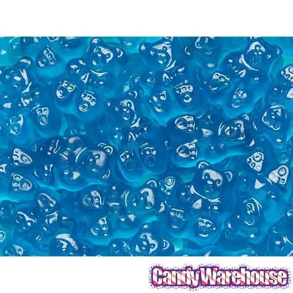 Albanese Blue Raspberry Gummy Bears: 5LB Bag 2 Albanese Blue Raspberry Gummy Bears: 5LB Bag - Image 2