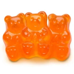Albanese Orange Gummy Bears: 5LB Bag