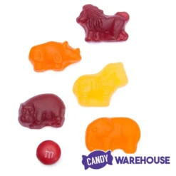 All Natural Zoo Animals Gummy Candy: 2LB Bag -Candy Promotion Store all natural zoo animals gummy candy 2lb bag candy warehouse 3