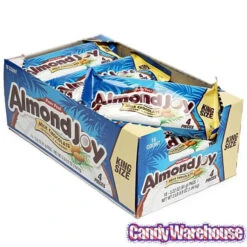 Almond Joy King Size Candy Bars: 18-Piece Box -Candy Promotion Store almond joy king size candy bars 18 piece box candy warehouse 4