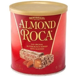Almond Roca Buttercrunch Toffee Candy: 10-Ounce Tin -Candy Promotion Store almond roca buttercrunch toffee candy 10 ounce tin candy warehouse 6