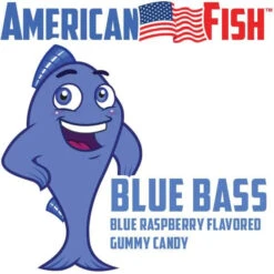 American Fish Chewy Candy - Blue: 16-Ounce Bag -Candy Promotion Store american fish chewy candy blue 16 ounce bag candy warehouse 6