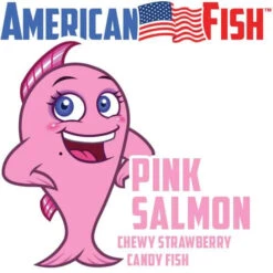 American Fish Chewy Candy - Pink: 5LB Bag -Candy Promotion Store american fish chewy candy pink 5lb bag candy warehouse 5