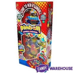 Arcade Pinball Gumball Machine With Dubble Bubble Gumballs -Candy Promotion Store arcade pinball gumball machine with dubble bubble gumballs candy warehouse 3
