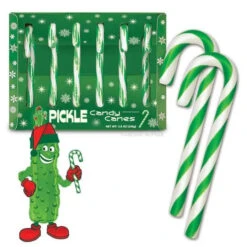 Archie McPhee Pickle Candy Canes: 6-Piece Box 5 Archie McPhee Pickle Candy Canes: 6-Piece Box -Candy Promotion Store archie mcphee pickle candy canes 6 piece box candy warehouse 3
