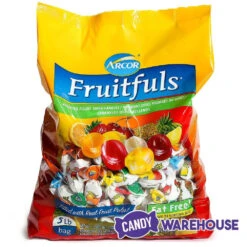 Arcor Fruitfuls Sachet Wrapped Fruit Bon Bons Candy: 5LB Bag -Candy Promotion Store arcor fruitfuls sachet wrapped fruit bon bons candy 5lb bag candy warehouse 8