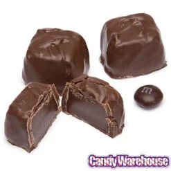 Asher's Chocolate Covered Chocolate Caramels - Milk: 6LB Box -Candy Promotion Store asher s chocolate covered chocolate caramels milk 6lb box candy warehouse 3