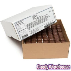Asher's Chocolate Covered Chocolate Caramels - Milk: 6LB Box -Candy Promotion Store asher s chocolate covered chocolate caramels milk 6lb box candy warehouse 4