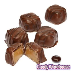 Asher's Milk Chocolate Covered Vanilla Caramels: 6LB Box -Candy Promotion Store asher s milk chocolate covered vanilla caramels 6lb box candy warehouse 3