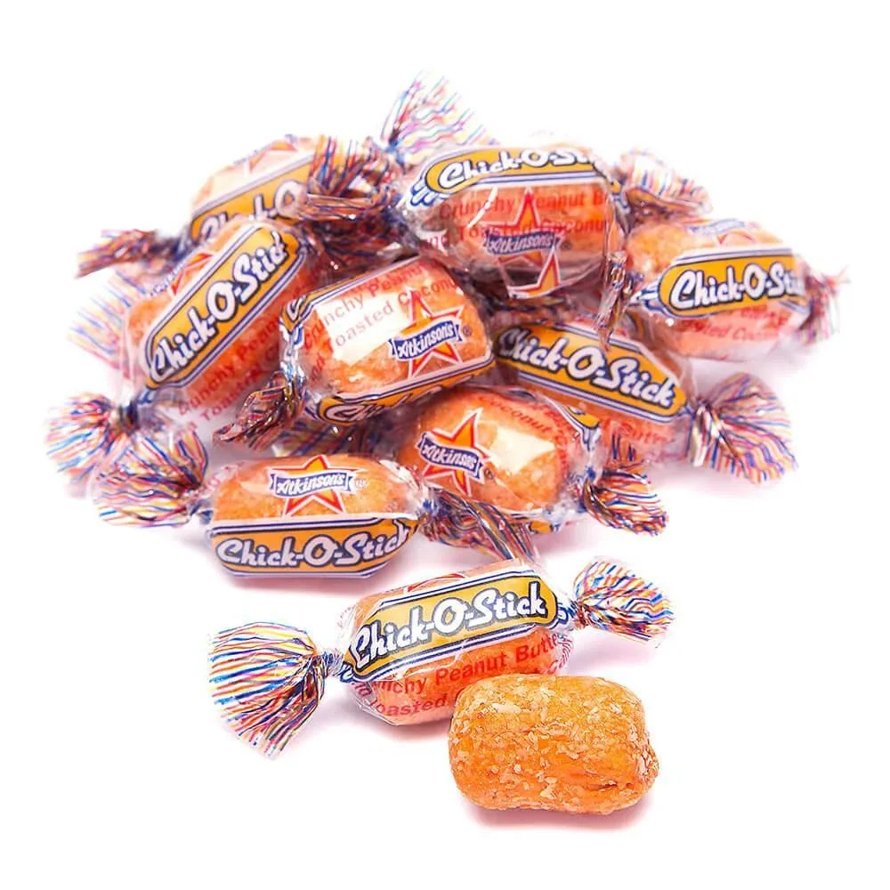 Atkinson Chick-O-Stick Nuggets Candy: 3LB Bag 1 Atkinson Chick-O-Stick Nuggets Candy: 3LB Bag