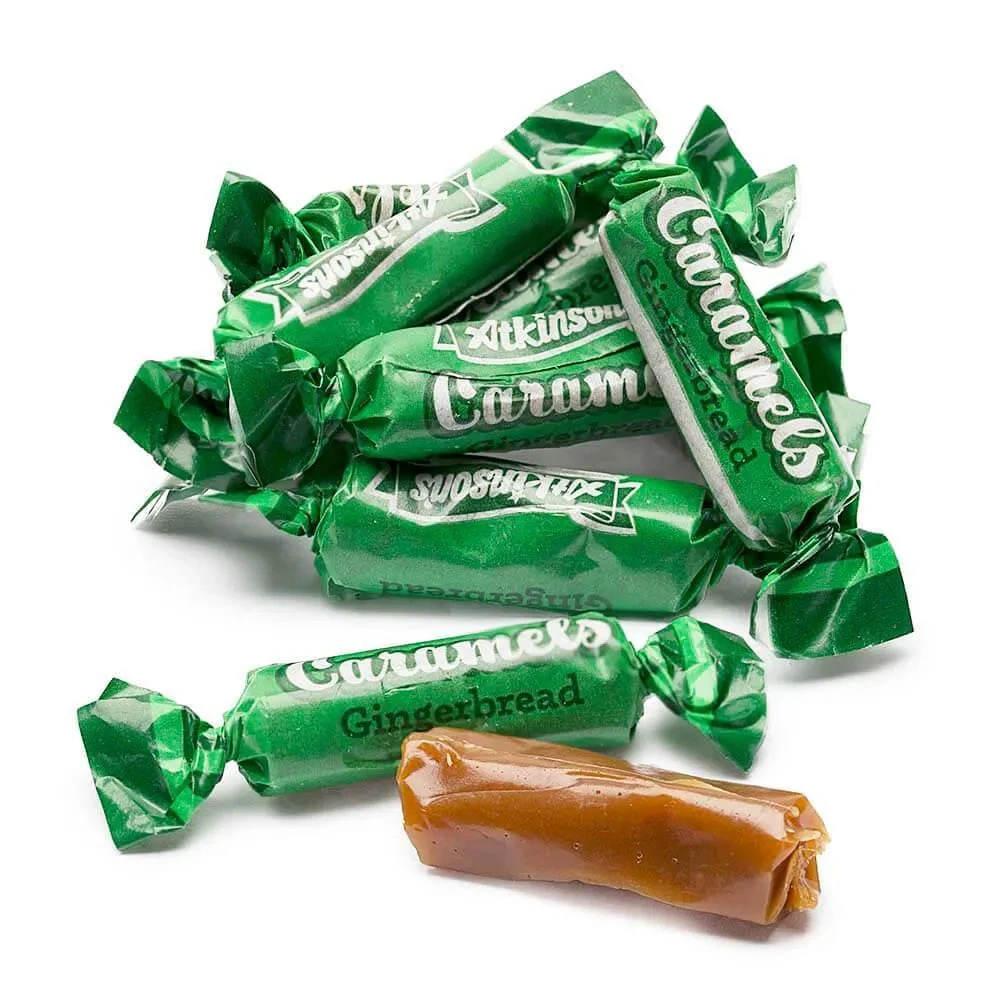 Atkinson Gingerbread Caramels: 10-Ounce Bag 1 Atkinson Gingerbread Caramels: 10-Ounce Bag