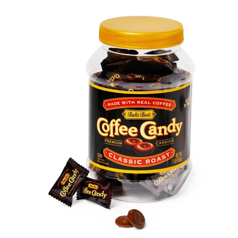 Bali's Best Coffee Candy - Classic Roast: 130-Piece Jar 1 Bali's Best Coffee Candy - Classic Roast: 130-Piece Jar