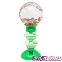 Baseball Gumball Machine Bank With Gumballs -Candy Promotion Store baseball gumball machine bank with gumballs candy warehouse 3