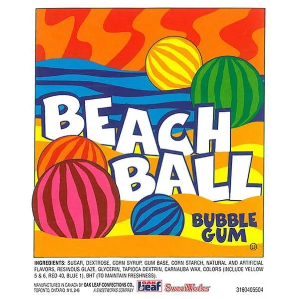 Beach Balls 1-Inch Gumballs: 850-Piece Case 2 Beach Balls 1-Inch Gumballs: 850-Piece Case - Image 2