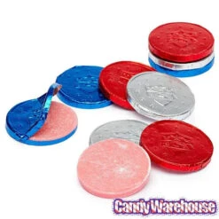 Bee International Patriotic USA Bubble Gum Coins: 100-Piece Bag -Candy Promotion Store bee international patriotic usa bubble gum coins 100 piece bag candy warehouse 3 ab989225 8445 47da a6e3 e86e076259b9