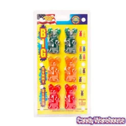 Big Gummy Bears: 6-Piece Pack -Candy Promotion Store big gummy bears 6 piece pack candy warehouse 6