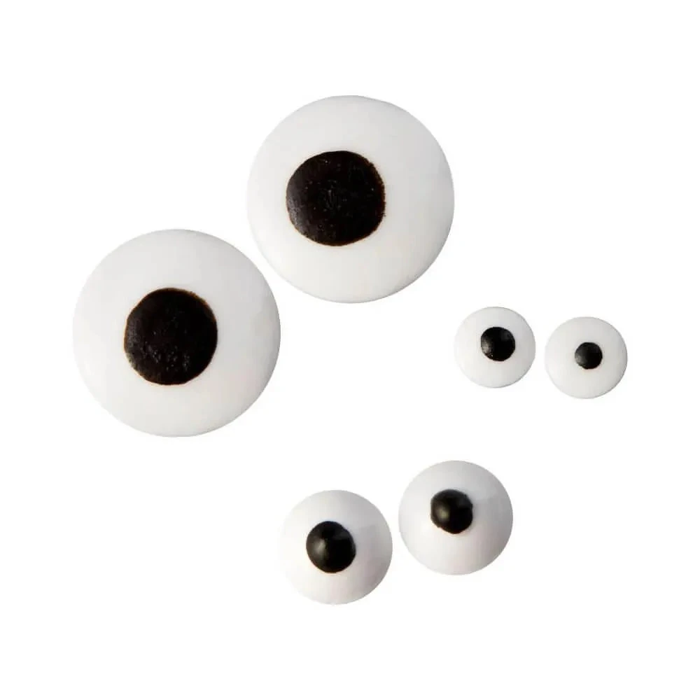 Wilton Black And White Candy Eyeball Sprinkles: 2.75-Ounce Box 2 Wilton Black And White Candy Eyeball Sprinkles: 2.75-Ounce Box - Image 2