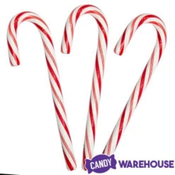 Bobs Sweet Stripes Traditional Red & White Peppermint Candy Canes: 96-Piece Pail -Candy Promotion Store bobs sweet stripes traditional red and white peppermint candy canes 96 piece pail candy warehouse 4