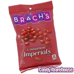 Brach's Cinnamon Imperials: 9-Ounce Bag -Candy Promotion Store brach s cinnamon imperials 9 ounce bag candy warehouse 3