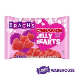 Brach's Cinnamon Jelly Hearts: 12-Ounce Bag -Candy Promotion Store brach s cinnamon jelly hearts 12 ounce bag candy warehouse 4