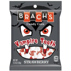 New Arrival 18 Brach's Vampire Teeth Strawberry Candy Corn: 3LB Box