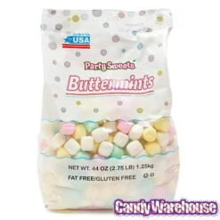 Butter Mint Creams - Assorted Pastels: 2.75LB Bag -Candy Promotion Store butter mint creams assorted pastels 2 75lb bag candy warehouse 4 63dbdbc8 0ef8 42b7 b4b5 bc2b7f285d71