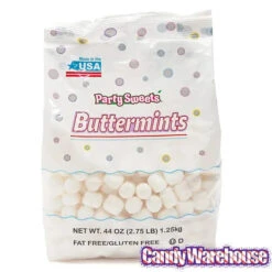Butter Mints Creams - White: 2.75LB Bag 7 Butter Mints Creams - White: 2.75LB Bag -Candy Promotion Store butter mints creams white 2 75lb bag candy warehouse 4 eb62b291 f121 440b 8140 2029b01736bd