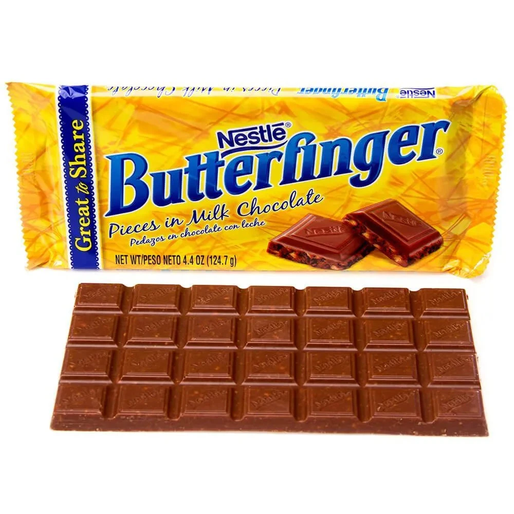 Butterfinger Giant Size Candy Bars: 12-Piece Box 1 Butterfinger Giant Size Candy Bars: 12-Piece Box