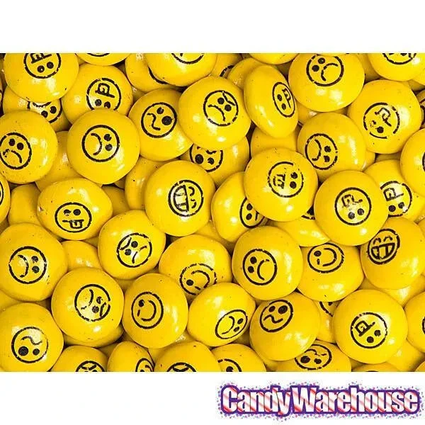 Candy Coated Milk Chocolate Drops - Emojis: 2LB Bag 2 Candy Coated Milk Chocolate Drops - Emojis: 2LB Bag - Image 2