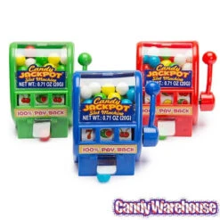 Candy Jackpot Slot Machine Dispensers: 12-Piece Display -Candy Promotion Store candy jackpot slot machine dispensers 12 piece display candy warehouse 3 e4071b8c 27a1 4662 a467 9df7474a1a4e