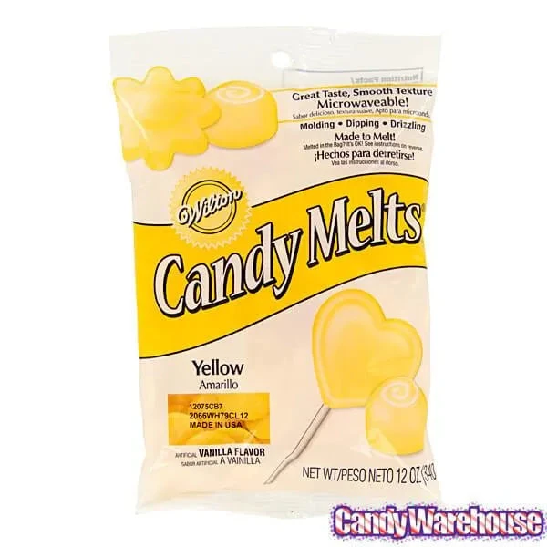 Wilton Candy Melts - Yellow: 12-Ounce Bag 4 Wilton Candy Melts - Yellow: 12-Ounce Bag - Image 4