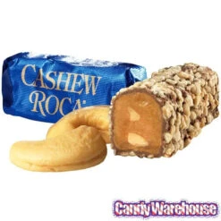 Cashew Roca Buttercrunch Toffee Candy: 10-Ounce Tin -Candy Promotion Store cashew roca buttercrunch toffee candy 10 ounce tin candy warehouse 3