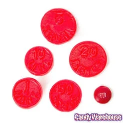 Cherry Juju Coins Candy: 7.5LB Bag -Candy Promotion Store cherry juju coins candy 7 5lb bag candy warehouse 3 93e9108e 8303 4aad a378 cedce9feda50