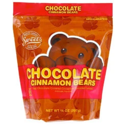 Chocolate Covered Cinnamon Bears: 14-Ounce Bag