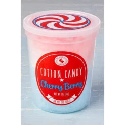 Chocolate Storybook Cotton Candy - Cherry Berry: 1-Ounce Tub -Candy Promotion Store chocolate storybook cotton candy cherry berry 1 ounce tub candy warehouse 3
