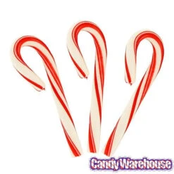 Christmas Peppermint Mini Candy Canes: 240-Piece Box -Candy Promotion Store christmas peppermint mini candy canes 240 piece box candy warehouse 3