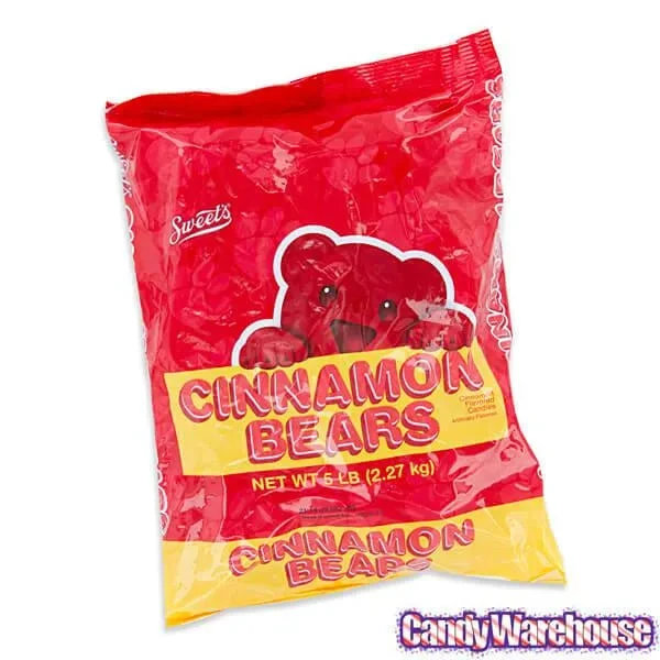 Cinnamon Bears Candy - Unwrapped: 5LB Bag 3 Cinnamon Bears Candy - Unwrapped: 5LB Bag - Image 3