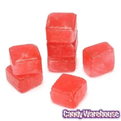 Cubes Hard Candy - Wild Cherry: 3LB Bag -Candy Promotion Store cubes hard candy wild cherry 3lb bag candy warehouse 3