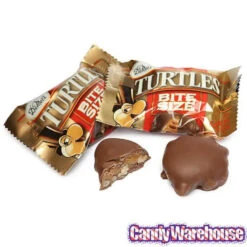 DeMet's Turtles Bite Size Chocolates: 60-Piece Box -Candy Promotion Store demet s turtles bite size chocolates 60 piece box candy warehouse 3