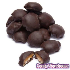 DeMet's Turtles Minis Caramel Nut Cluster Chocolates - Dark Almond: 5-Ounce Bag -Candy Promotion Store demet s turtles minis caramel nut cluster chocolates dark almond 5 ounce bag candy warehouse 4