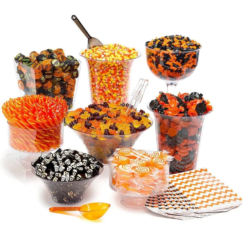 Designer Halloween Candy Buffet Kit: 25 To 50 Guests 1 Designer Halloween Candy Buffet Kit: 25 To 50 Guests