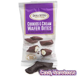 Dolcetto Cookies & Cream-Filled Wafer Bites Packs: 24-Piece Display -Candy Promotion Store dolcetto cookies and cream filled wafer bites packs 24 piece display candy warehouse 3 893da305 4b71 4bb8 a7d7 32c0c01b7ba1