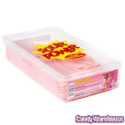 Dorval Sour Power Belts Candy - Pink Lemonade: 150-Piece Tub -Candy Promotion Store dorval sour power belts candy pink lemonade 150 piece tub candy warehouse 3