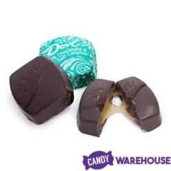 Dove Dark Chocolate Sea Salt Caramel Squares: 28-Piece Bag -Candy Promotion Store dove dark chocolate sea salt caramel squares 28 piece bag candy warehouse 4