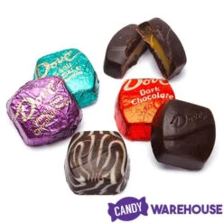 Dove Dark Chocolate Squares Assortment: 120-Piece Bag -Candy Promotion Store dove dark chocolate squares assortment 120 piece bag candy warehouse 4