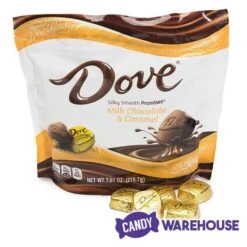 Dove Milk Chocolate Caramel Squares: 28-Piece Bag 9 Dove Milk Chocolate Caramel Squares: 28-Piece Bag -Candy Promotion Store dove milk chocolate caramel squares 28 piece bag candy warehouse 5