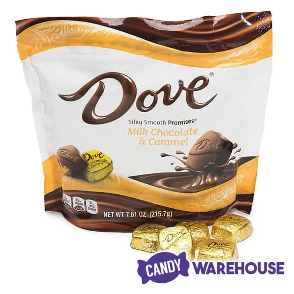 Dove Milk Chocolate Caramel Squares: 28-Piece Bag 5 Dove Milk Chocolate Caramel Squares: 28-Piece Bag - Image 5