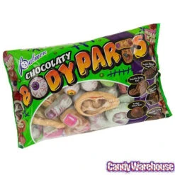 Dr. Scab's Monster Lab Chocolate Body Parts: 22-Ounce Bag -Candy Promotion Store dr scab s monster lab chocolate body parts 22 ounce bag candy warehouse 5